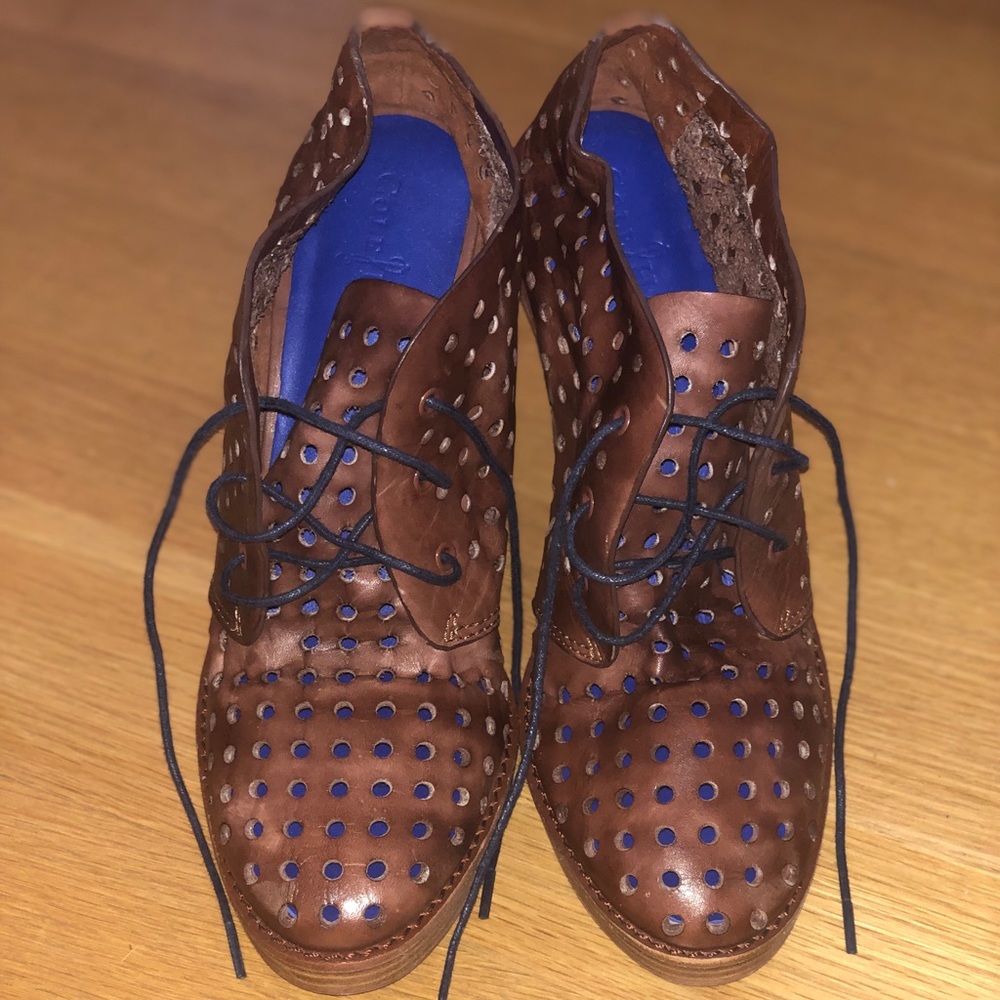 Cole Haan lace up heels